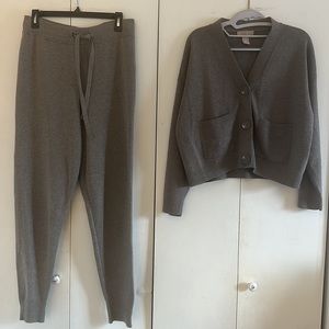 H&M fine knit loungewear set